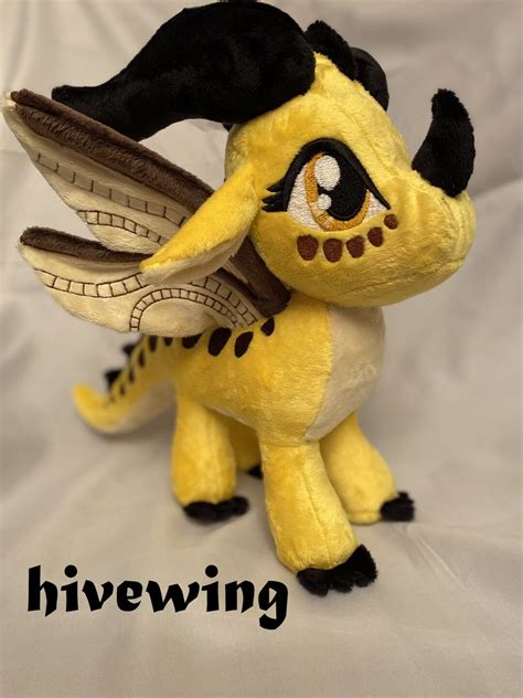 Wings Of Fire Plush Wings Of Fire Dragon Plushie Custom Etsy