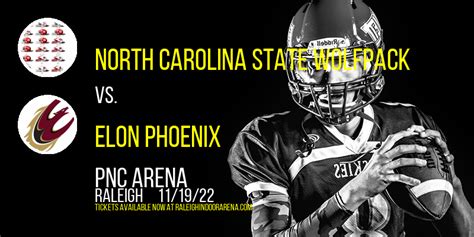 North Carolina State Wolfpack Vs Elon Phoenix Tickets 19th November