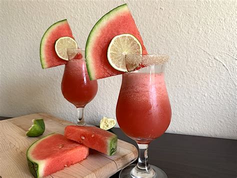 Easy Watermelon Margaritas Recipe Honey Lime