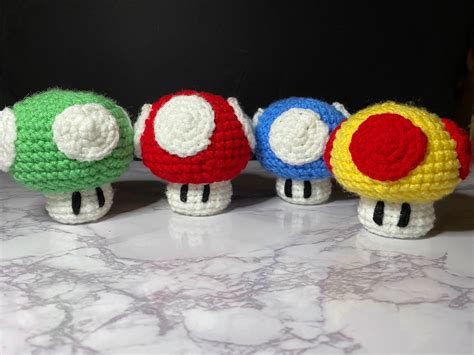 Super Mario Bros Mushroom Plush - Etsy