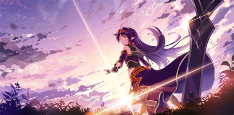 Yuuki Konno Sword Art Online Ii Hd Wallpaper