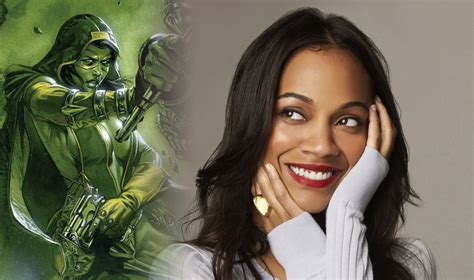 Zoe Saldana to play Gamora in Guardians of the Galaxy