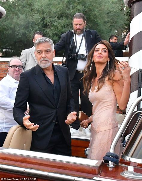 George Clooney Looks Mesmerised By His Stunning Wife Amal As The Lawyer