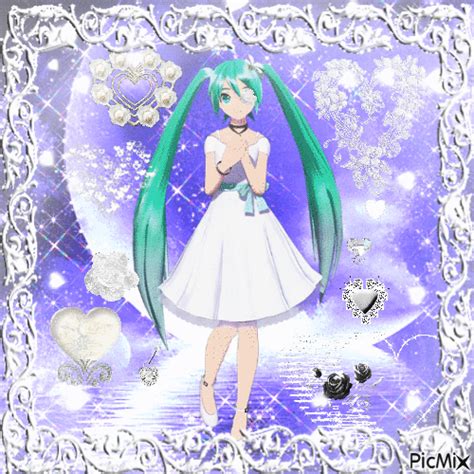 Miku In Heaven Free Animated  Picmix
