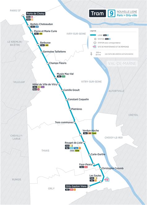 Route 9X Tram Schedule and Service Information 11