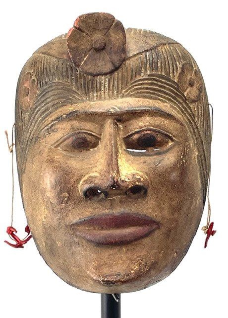 Dance Mask 1 Wood Bali Indonesia Catawiki