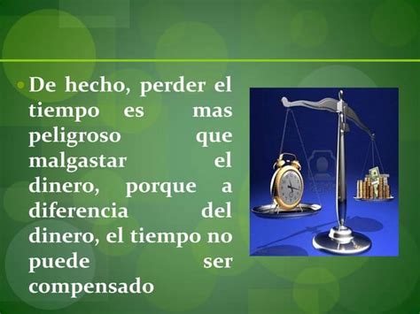 Valor Del Tiempo Ppt