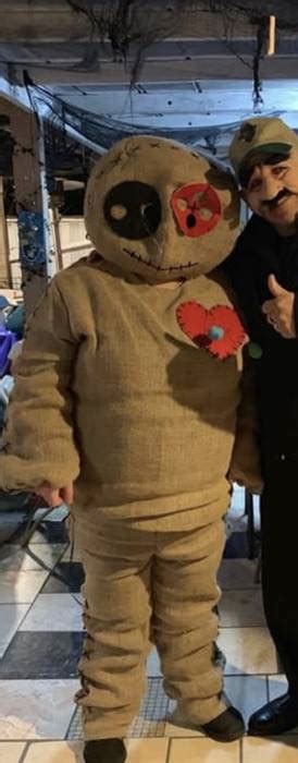 Burlap Unisex Voodoo Doll Halloween Costume