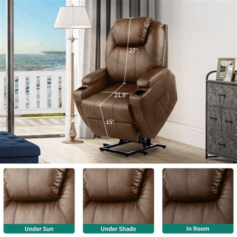 Yitahome Power Lift Recliner Chair Brown