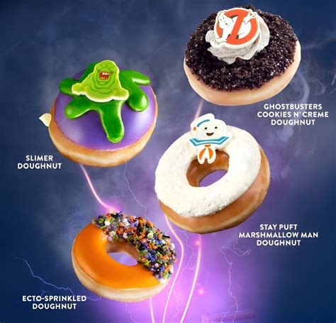 Krispy Kreme Launches Ghostbusters Collection Of Doughnuts For