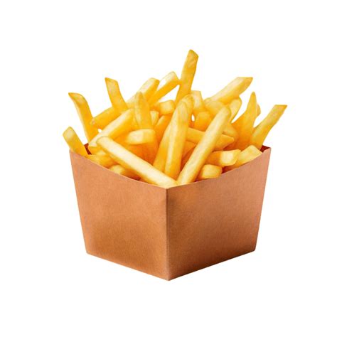 AI Generated Crispy French Fries In A Carton 35906769 PNG