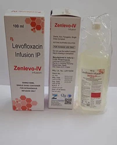 Allopathic Levofloxacin 500 Mg 100ml IV Infusion In Pan India At Best