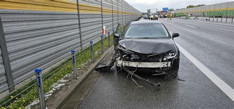 Dwie groźne kolizje na autostradzie A1 pod Grudziądzem Mamy zdjęcia