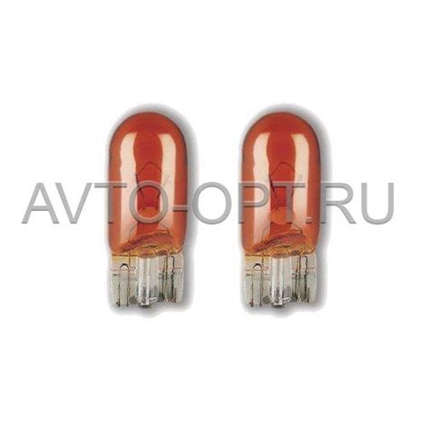 2827 - Лампа автомобильная WY5W 5W 12V без цоколь. (желтая) OSRAM ...