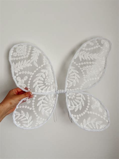 Fairy Wings Embroidery Boho Fairy Wings Lace Fairy Wings Etsy