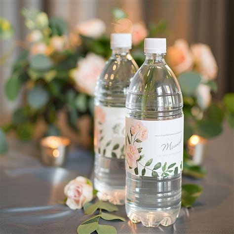 Custom Water Bottle Labels | Custom Water Bottle Stickers – iCustomLabel