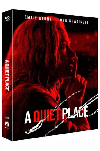 Damaged A Quiet Place Blu Ray Steelbook Full Slip Case Limited