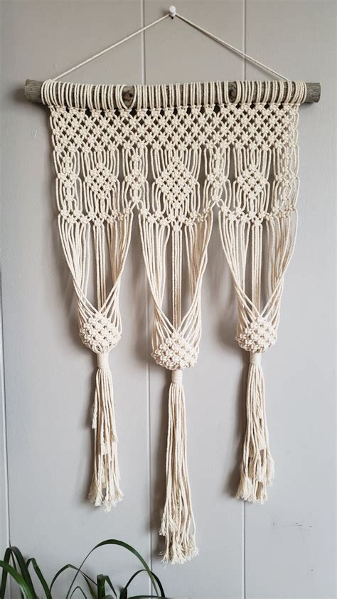 Macrame Wall Plant Hanger Pattern Free Learn How To Make A Macrame