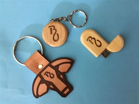 Laser Etched Key Chains - Laser Engraving Gallery