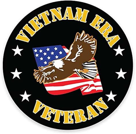 Vietnam Veteran Car Decal