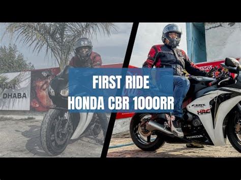 First Ride On Honda Cbr Rr Fireblade In India Build From Bottom