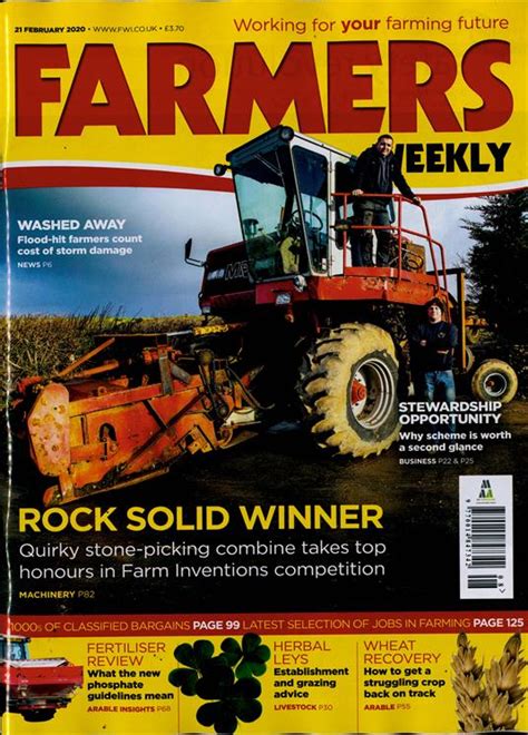 Farmers Weekly Magazine Subscription Buy At Uk Agriculture