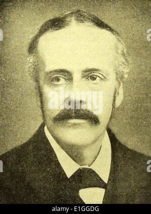 Arthur Balfour. Portrait of former British Prime Minister Lord Stock ...