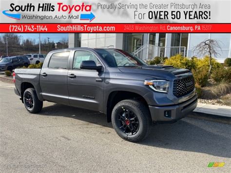 2021 Magnetic Gray Metallic Toyota Tundra Trd Pro Crewmax 4x4