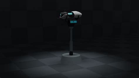 Artstation Portal Gun Aperture Science Handheld Portal Device