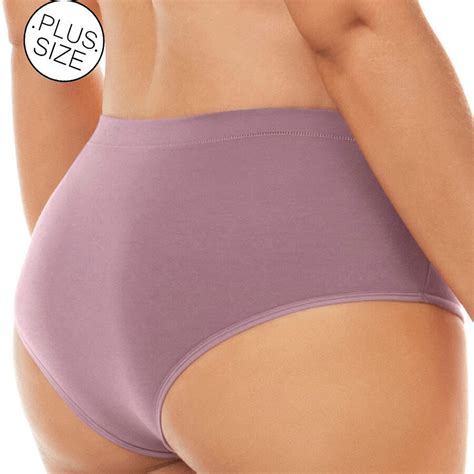 Calcinha Alta Cós Duplo em Algodão Plus Size Gardens Lingerie Moda Íntima Linha Noite