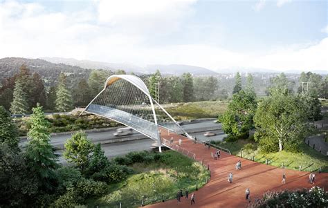 Burnaby Lake Pedestrian Bridge Perkins Eastman