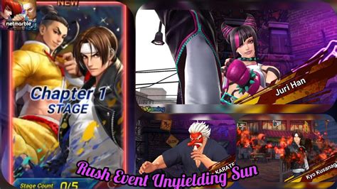 Kof All Star X Street Fighter 6 Rush Event Unyielding Sun Chapter 1