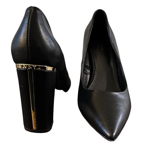 Andrew Marc Andrew Marc New York Size Racee Pump Heel Black