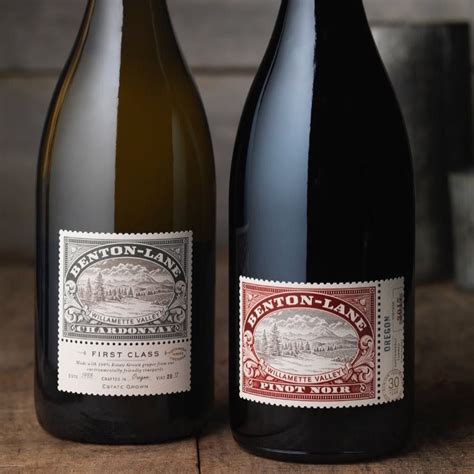 Cf Napa Brand Design Cfnapa The Labels For Benton Lane Winery Were