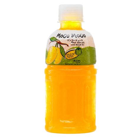 Mogu Mogu Nata De Coco Drink Mango Flavou 320ml 英国吃货 吃遍天下！