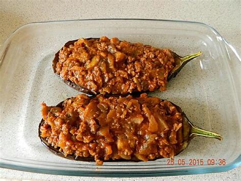 Recette D Aubergines Farcies Fa On Moussaka