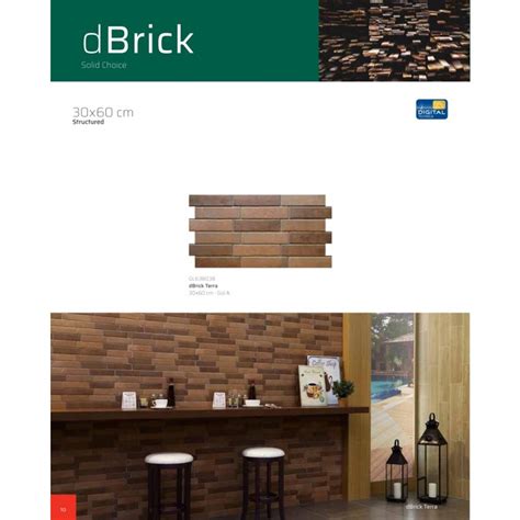 Jual Keramik Dinding X Cm Roman Interlock Dbrick Terra Grade A