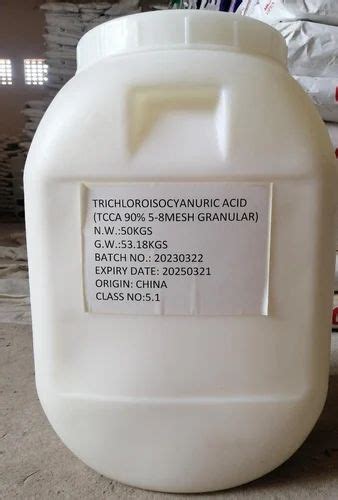 Tcca 90 Chlorine For Swimming Pools 50kg And 25kg At Rs 110 Kg In Chennai