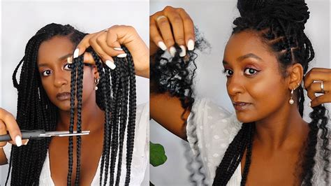 Taking Out My Knotless Braids Any Hair Loss YouTube