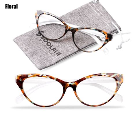 Soolala Ultralight Cat Eye Reading Glasses For Women Fuzweb