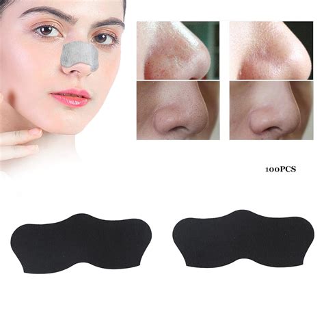 Bamboo Charcoal Acne Blackhead Removal Nose Patch Clearing Peel Off