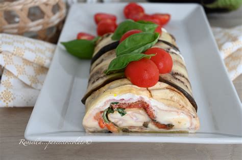 Rotolo Di Melanzane Freddo Ricette Antipasto Facile E Ripieno