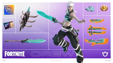 Fortnite Reveals The May Crew Pack Dahlia Fortnite News