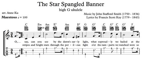 Star Spangled Banner Anne Ku