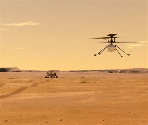 Nasas Ingenuity Mars Helicopter Completes First Flight With New