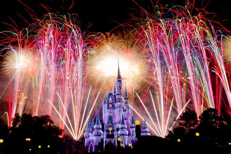 Magic Kingdom Disney In Orlando New Years Eve Fireworks Are Stunning