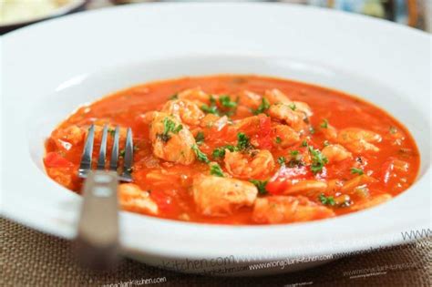 Chicken And Prawn In Creole Sauce Recipe With Pictures