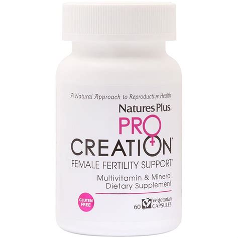 Natures Plus Procreation Women Female Fertility Support 60 Capsules