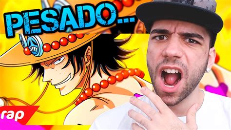 REACT RAP DO ACE ONE PIECE PUNHOS DE FOGO NERD HITS 7 MINUTOZ