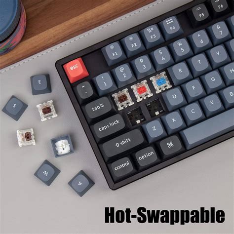 Keychron K Pro QMK VIA Custom Wireless Mechanical Keyboard Hot Swappable Full Size Keys